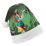 The Nightmare Before Christmas Christmas Hat for Adult And Kids Xmas Decor Ornaments Christmas New Year Festive Holiday Party Supplies Plush Santa Claus Hats